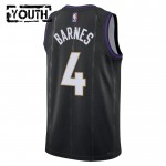 Maillot NBA Toronto Raptors Scottie Barnes Nike 2024-25 City Edition Noir Swingman - Enfant